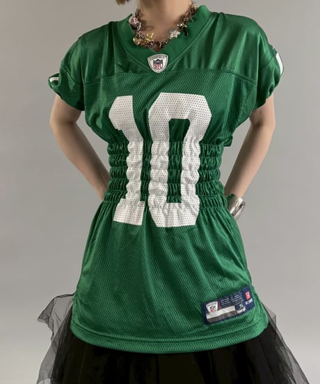 【RE;CIRCLE】 Shirring Football Shirt  /  250904-008