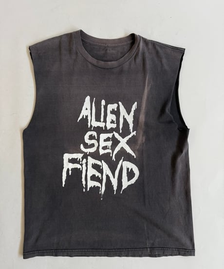 【USED】  ALIEN SEX FIEND Cutoff Tank Top /250510-001