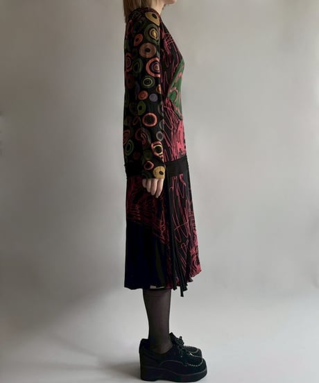 【USED】 Desigual.  L/S design One-Piece  /250906-022