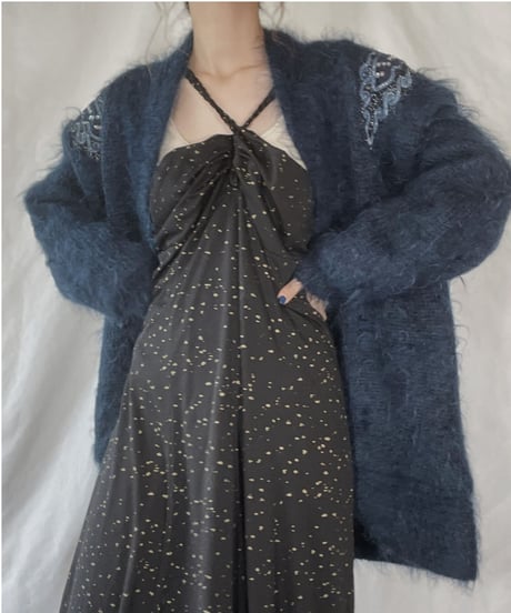 【USED】    Mohair Knit Cardigan/211216-016