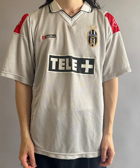 【USED 】Lotto JUVENTS Soccer Shirt /240603-020