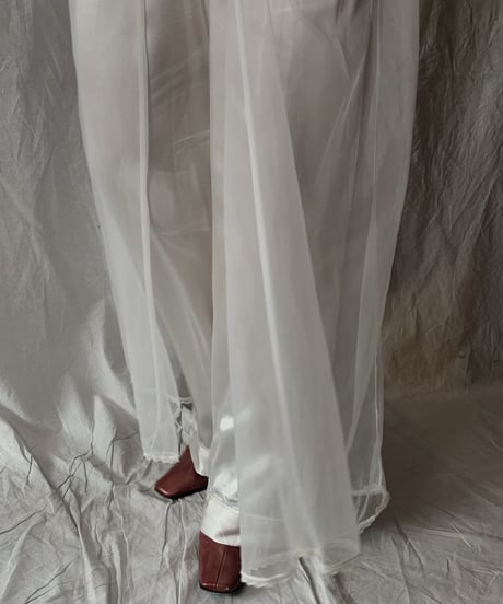 【USED】 Flower Patterned S/S Gown/210630-023