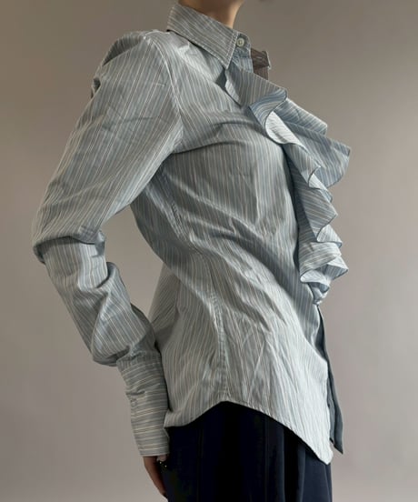 【USED】 Ralph Lauren Frill Shirt / 260321-005