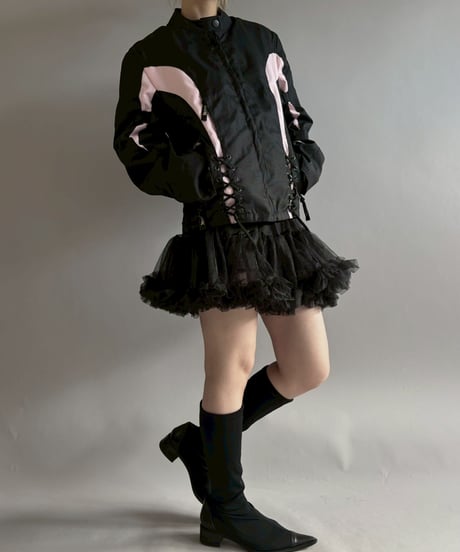 【USED】 Motor Cycle Jacket / 251227-003
