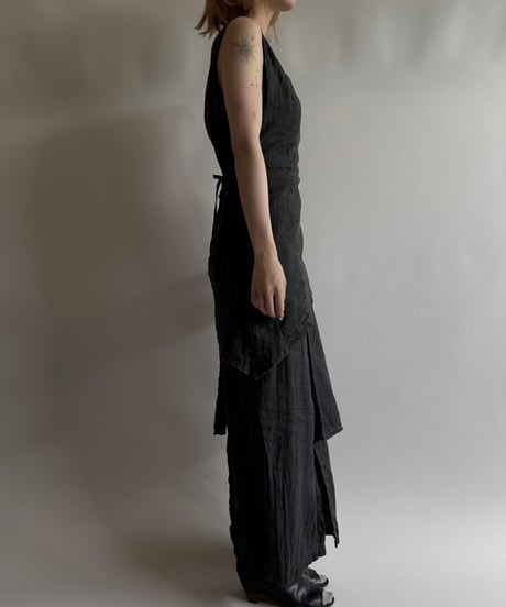 【USED】 N/S Linen Design One-Piece / 250823-031