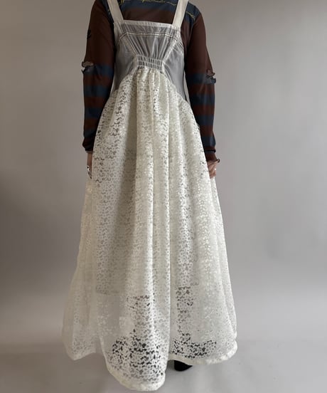 【RE;CIRCLE】 Re Parachute Lace Jump Skirt/ 250320-003