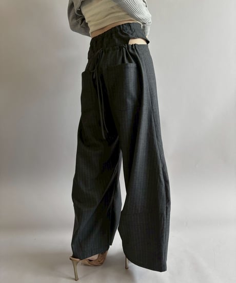 【RE;CIRCLE】 RE Suit Barrel Leg Pants/ 260420-021