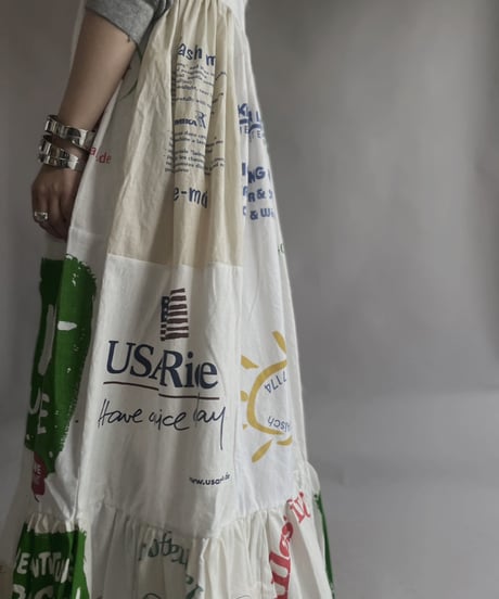 【RE;CIRCLE】RE Eco-Friendly Bag Camisole Long One-piece / 230427-022