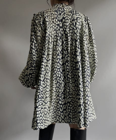 【USED】GANNI L/S Pleats Top / 231009-025
