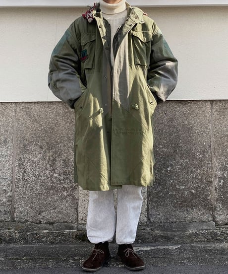 【ink】" Bird"  Rebuilding M65 Coat ② / ink21aw-02