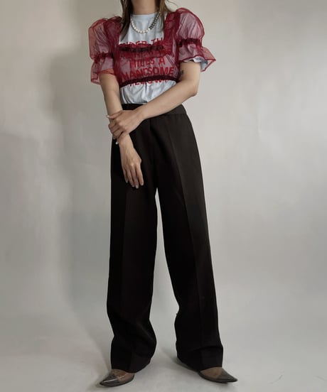 【USED】 See-thorough Top  / 220702-006