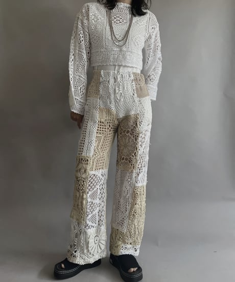 【RE;CIRCLE】 RE Patchwork Pants / 230504-011