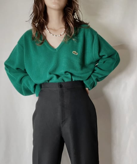 【USED】   LACOSTE Knit Top 13/211126-029