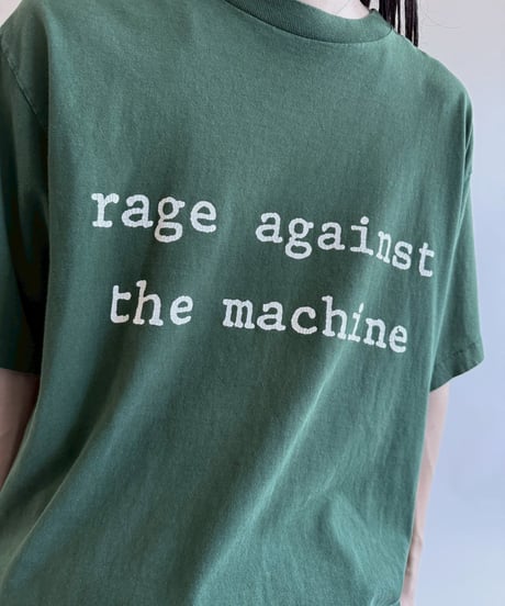 【USED】 90's  RAGE AGAINST THE MACHINE T-Shirt /250621-047