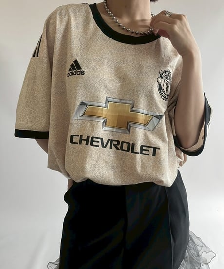 【USED】19~20's adidas Manchester United Soccer Shirt / 250712-018