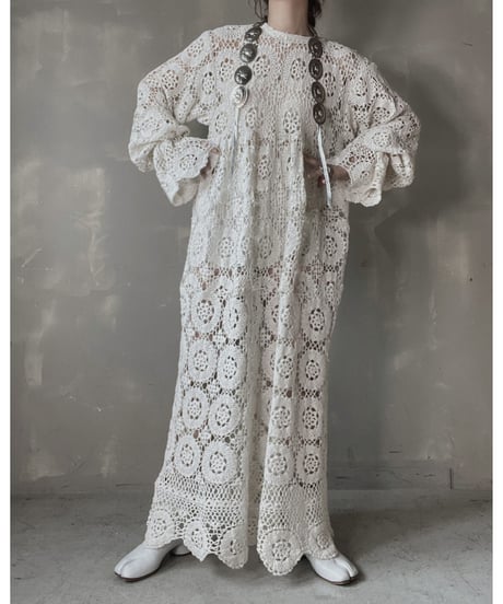 【RE;CIRCLE】 RE Crochet L/S One-piece②/20220317-022