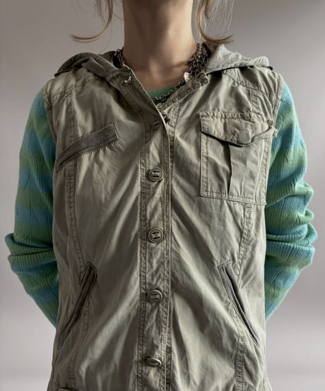 【USED】 Hooded Design N/S One-Piece / 260425-011