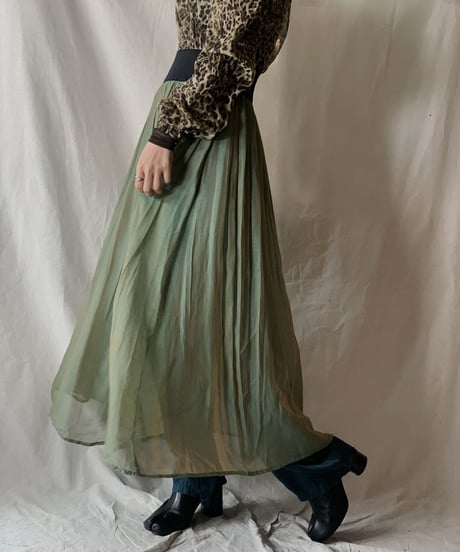 【USED】See-through Long Skirt/210217-046