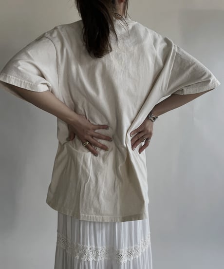 【USED】 Short Sleeved Dog T-shirt / 220611-006