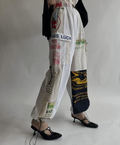 【RE;CIRCLE】 RE Eco-Friendly Bag Draw Cord Pants / 220825-024