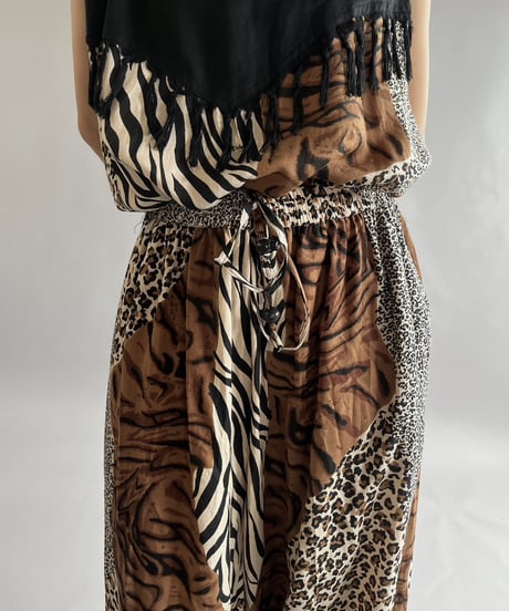 【USED】 Leopard Patterned N/S Set Up /240907-040