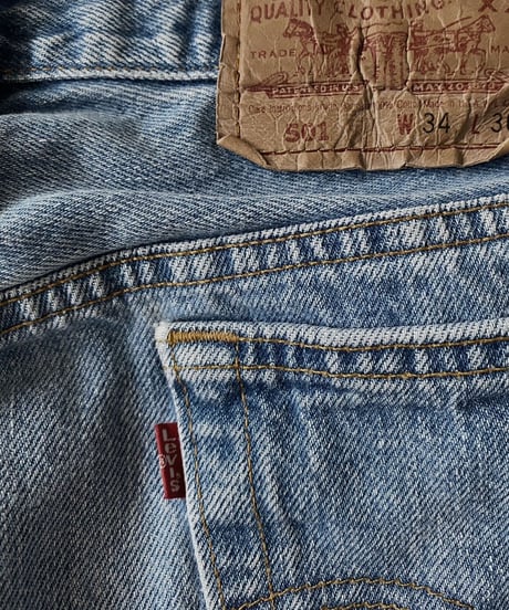 【USED】  Made in USA Levi's Denim Pants 501 / 220416-007