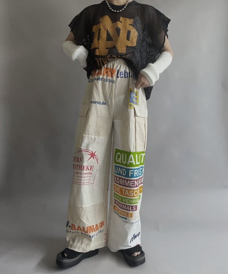 【USED】 NOTRE DAME Mesh Tank Top / 230430-001