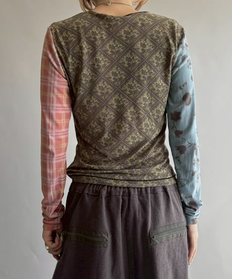 【USED】 CHOPOVA LOWENA Design Sheer Top /251018-013