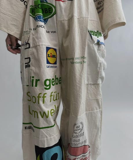 【RE;CIRCLE】 RE Eco-Friendly Bag Draw Cord Pants / 220804-019