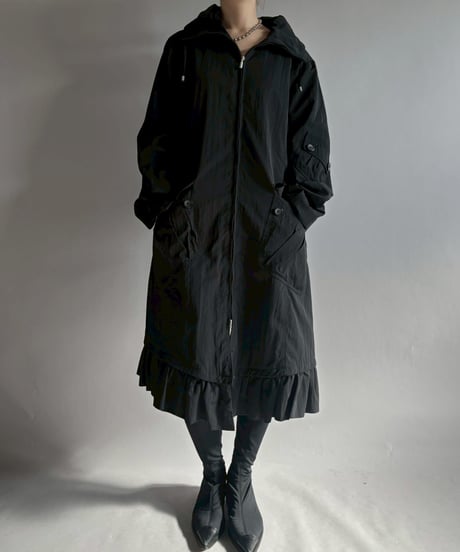 【USED】 Design Nylon Coat /251220-018
