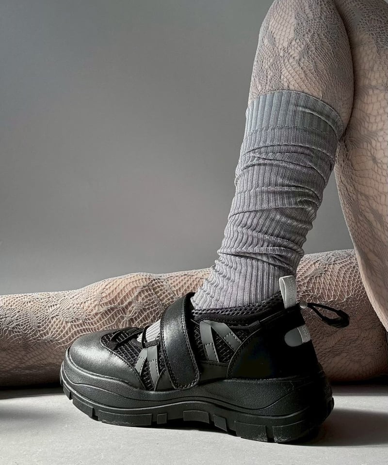 ROCKFISH WEATHERWEAR】BRYN VELCRO SNEAKERS Blac