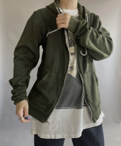 【USED】 American Apparel Zip-up Hoodie / 230204-006