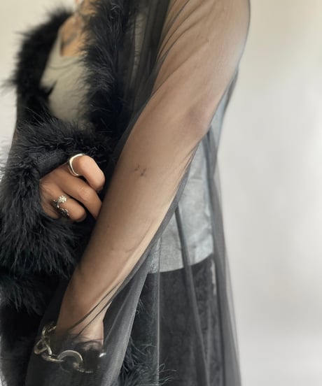 【USED】 Fur Dress One-Piece/241006-019