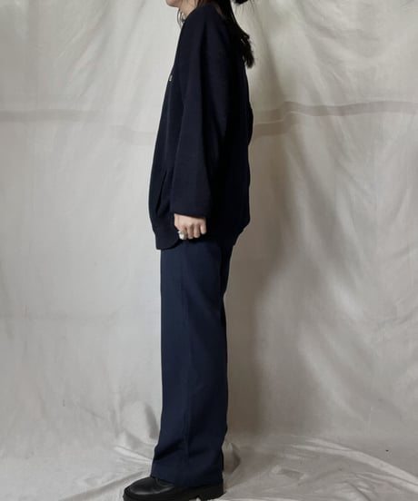 【USED】 LACOSTE Acrylic Knit Cardigan  ⑧ / 220111-009