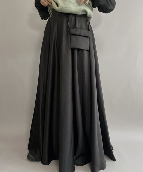 【USED】 A.B.S. Evening Long Skirt / 221022-026