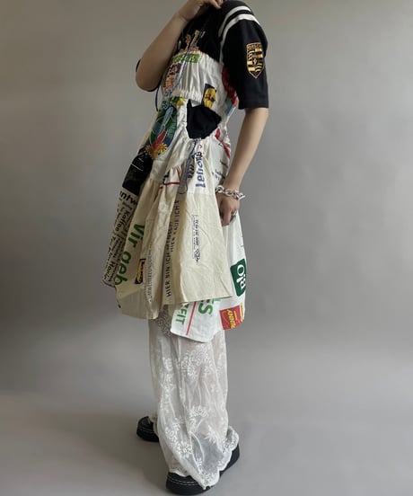 【RE;CIRCLE】RE Eco-Friendly Bag Code Camisole Middle One-piece / 240613-006