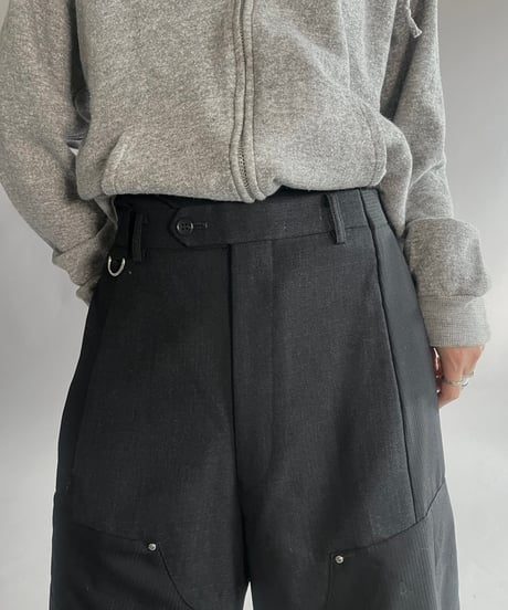 【RE;CIRCLE】 Re Suit Double Knee Shorts/ 241130-026