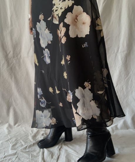 【UESD】 Flower Patterned S/S Dress/210613-003