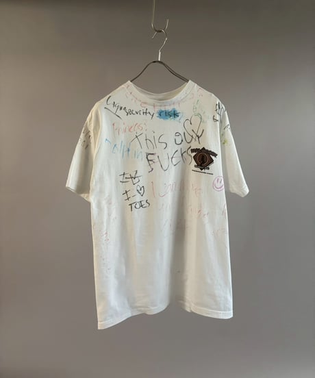 【USED】 98's FRUIT OF THE LOOM Memorial T-Shirt / 260523-026