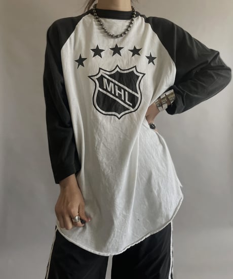 【USED】NHL  Raglan T-shirt  / 230422-011