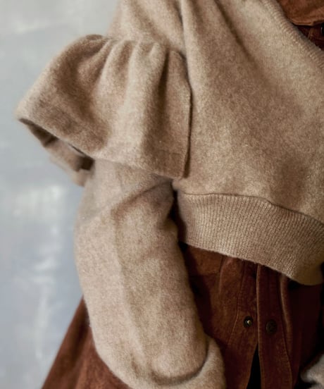 【RE;CIRCLE】 Frill Cashmere  Knit / 201125-026