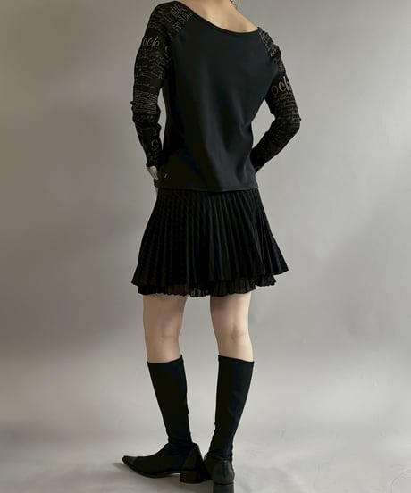 【USED】 Pleats Mini Skirt /260502-014