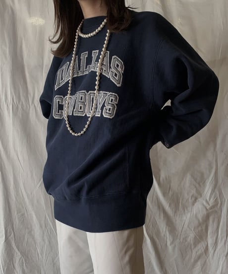 【USED】 80's USA Champion Reverse WeaveDALLAS COWBOYS/210324-015