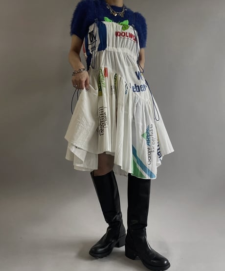 【RE;CIRCLE】RE Eco-Friendly Bag Code Camisole Middle One-piece / 240418-013