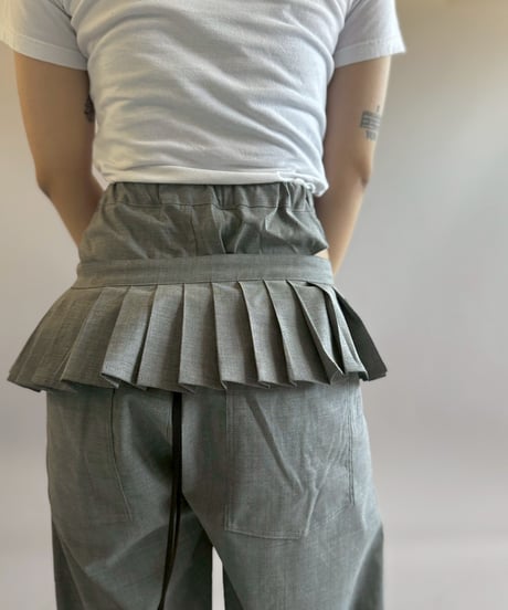 【RE;CIRCLE】 RE Suit Pleats Bag / 260514-008