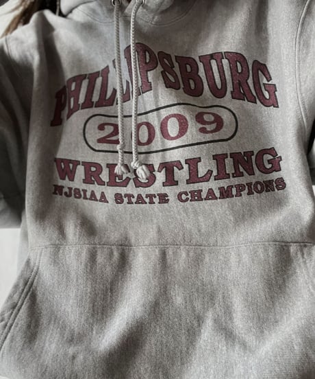 【USED】   Champion Reverse Weave Hoodie PHILLPSBURG/211007-027