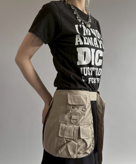【RE;CIRCLE】  RE Fishing Vest Belt Bag / 260528-013