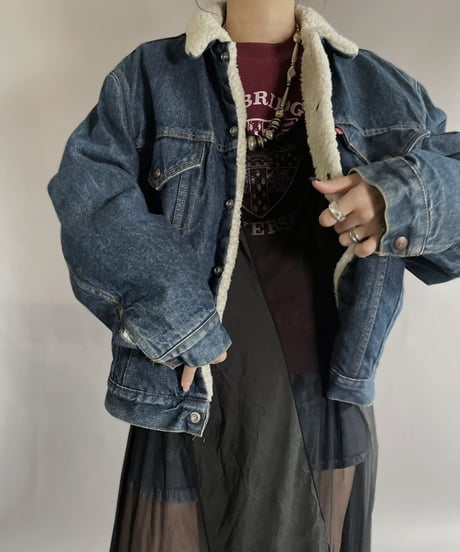 【USED】 Levi's Denim Boa Jacket / 221203-008