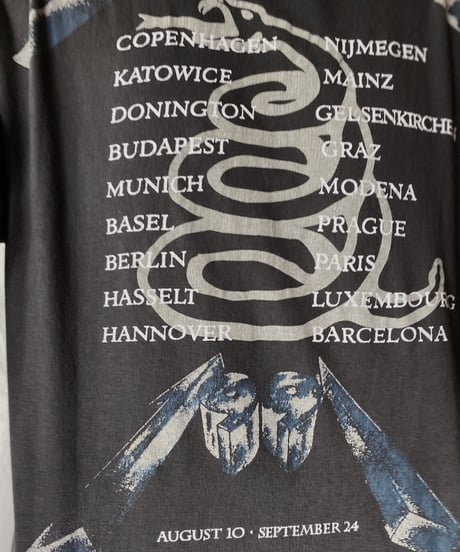【USED】 S/S T-shirt METALLICA/210526-008