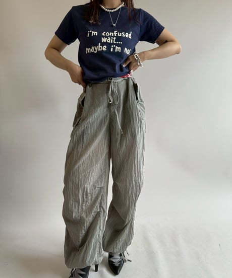 【USED】 RESIZED I'm Confused Wait... T-Shirt / 250802-016